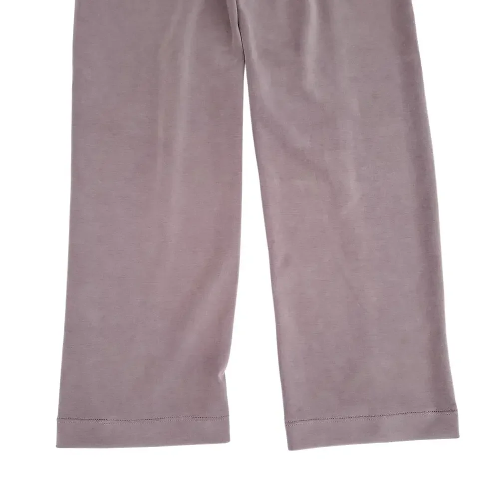 Lululemon Softstreme Pintuck Mid-Rise Pant Beige Yoga Lounge Casual Sz XXXS